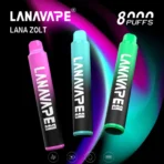 【LANA拋棄式】LANA拉娜拋棄式電子煙ZOLT-8000口